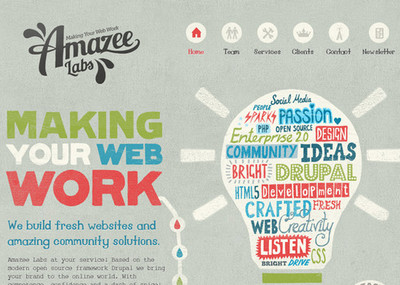 現(xiàn)代網(wǎng)頁(yè)設(shè)計(jì)中的創(chuàng)意文字應(yīng)用