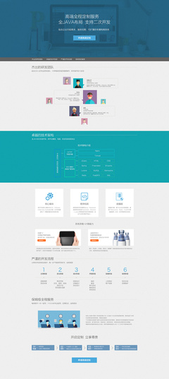 網頁&middot;高端定制服務專題|專題/活動|網頁|viss - 原創設計作品 